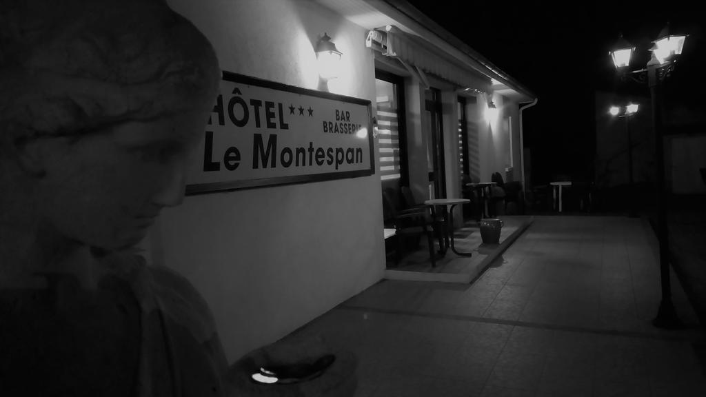 Hôtel Montespan Lussac-les-Châteaux Exterior foto